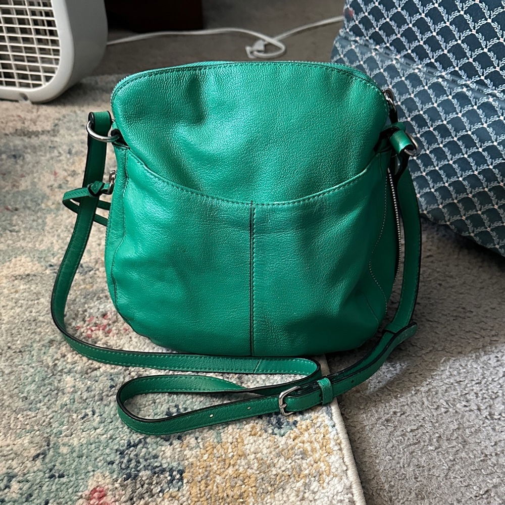 Vince Camuto Vibrant Green Crossbody Bag